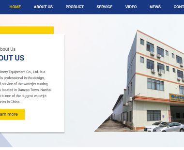 Trang web mới Máy cắt tia nước